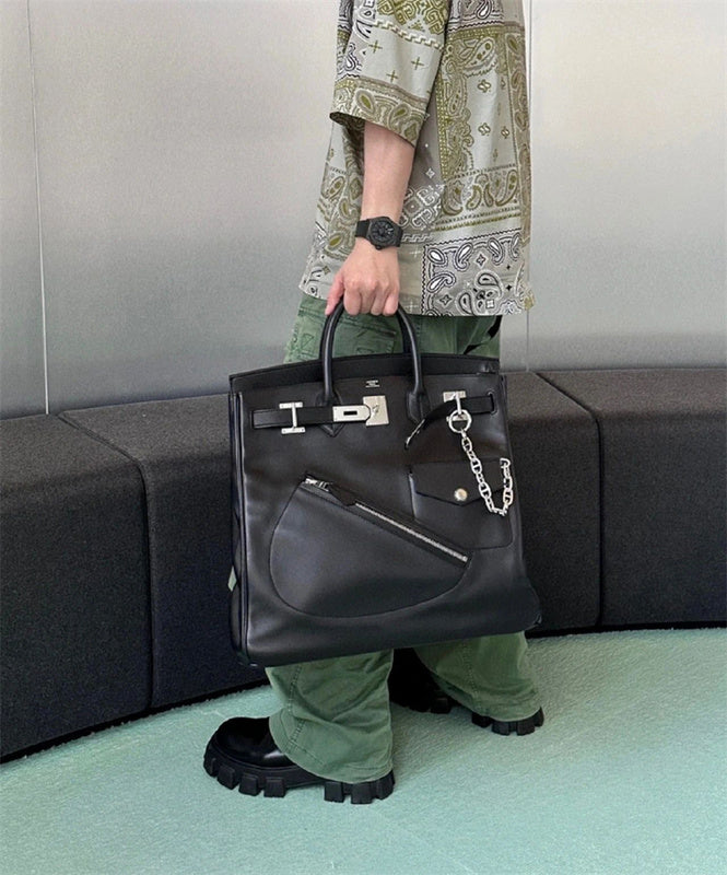 Statement handbag styled for everyday wear