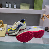 Gucci bold contrast luxury sneakers view 6 minimalist modern build