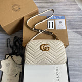 Front view of premium statement women's handbag – women's designer-style accessory