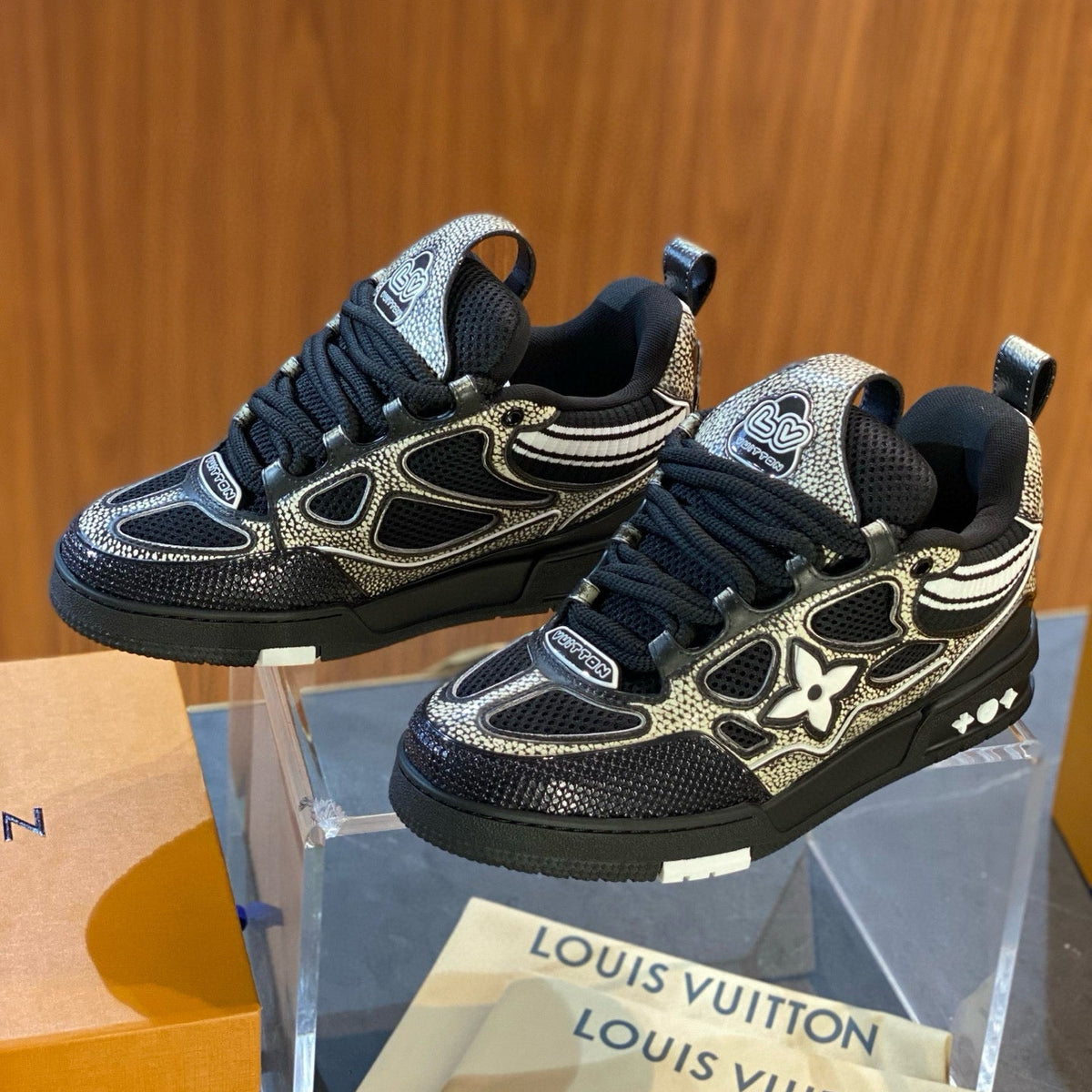 Louis Vuitton Shoes? Louis Vuitton Lou Trainers Comfortable Everyday Designer Shoes