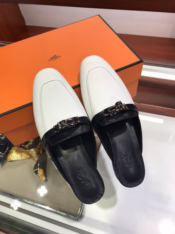 Hermes shoes Style 380 - back heel detail