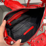 Structured Premium PU Leather Handbag - Everyday Elegance | Women's Everyday Carry Handbag #368 - styled full view (image 7) of designer-inspired handbag