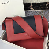 Side profile of statement modern women's handbag – women's statement bag