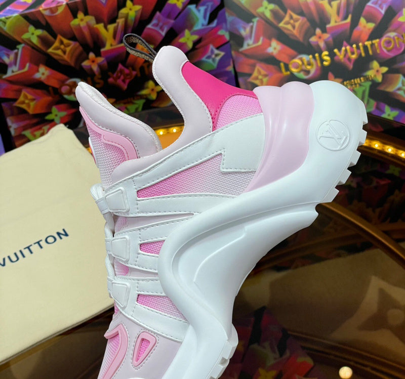 Louis Vuitton Black High-Top Sneakers - Sole Detail View