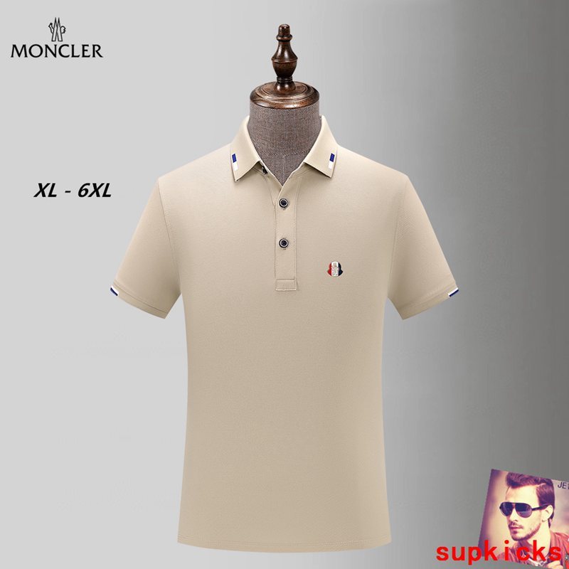 Full styled look of Moncler luxury clothing with relaxed-fit cut