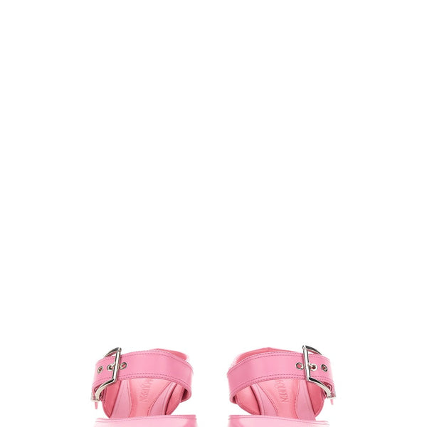 Alexander McQueen premium pumps detail and craftsmanship close-up