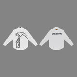 Full styled look of Louis Vuitton luxury clothing with monogram-inspired silhouette