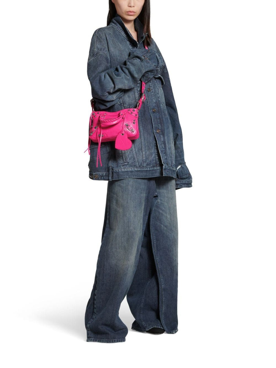 Balenciaga premium crossbody detail and craftsmanship close-up