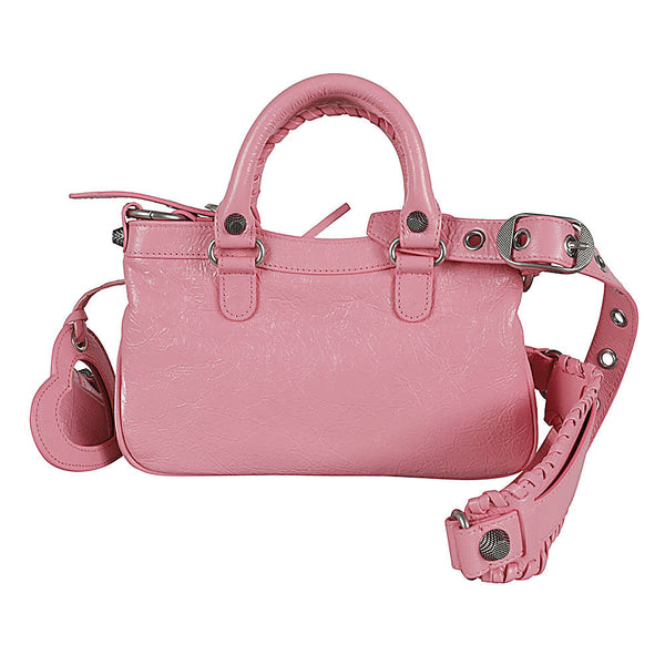Balenciaga Bags? BALENCIAGA Mini Trapezoidal Leather Shoulder Handbag Elegant Everyday Designer Handbag