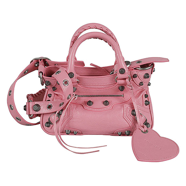 Balenciaga Bags? BALENCIAGA Mini Trapezoidal Leather Shoulder Handbag Elegant Everyday Designer Handbag