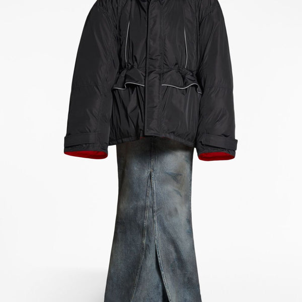 Balenciaga Jackets? BALENCIAGA Oversized Padded Parka Jacket for Men Premium Casual Designer Jacket