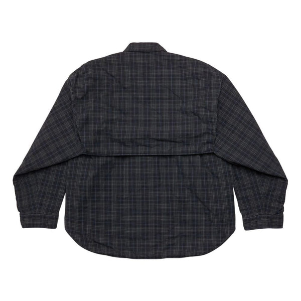 Balenciaga Tops? BALENCIAGA Checkered Design Flannel Shirt - Long Sleeve Premium Designer Casual Top