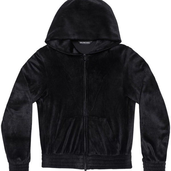 Balenciaga Hoodies? BALENCIAGA Zippered Sweatshirt with Hood for Women Comfortable Luxury Streetwear Hoodie