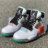 Nike sneakers detailed view showing premium designer craftsmanship
