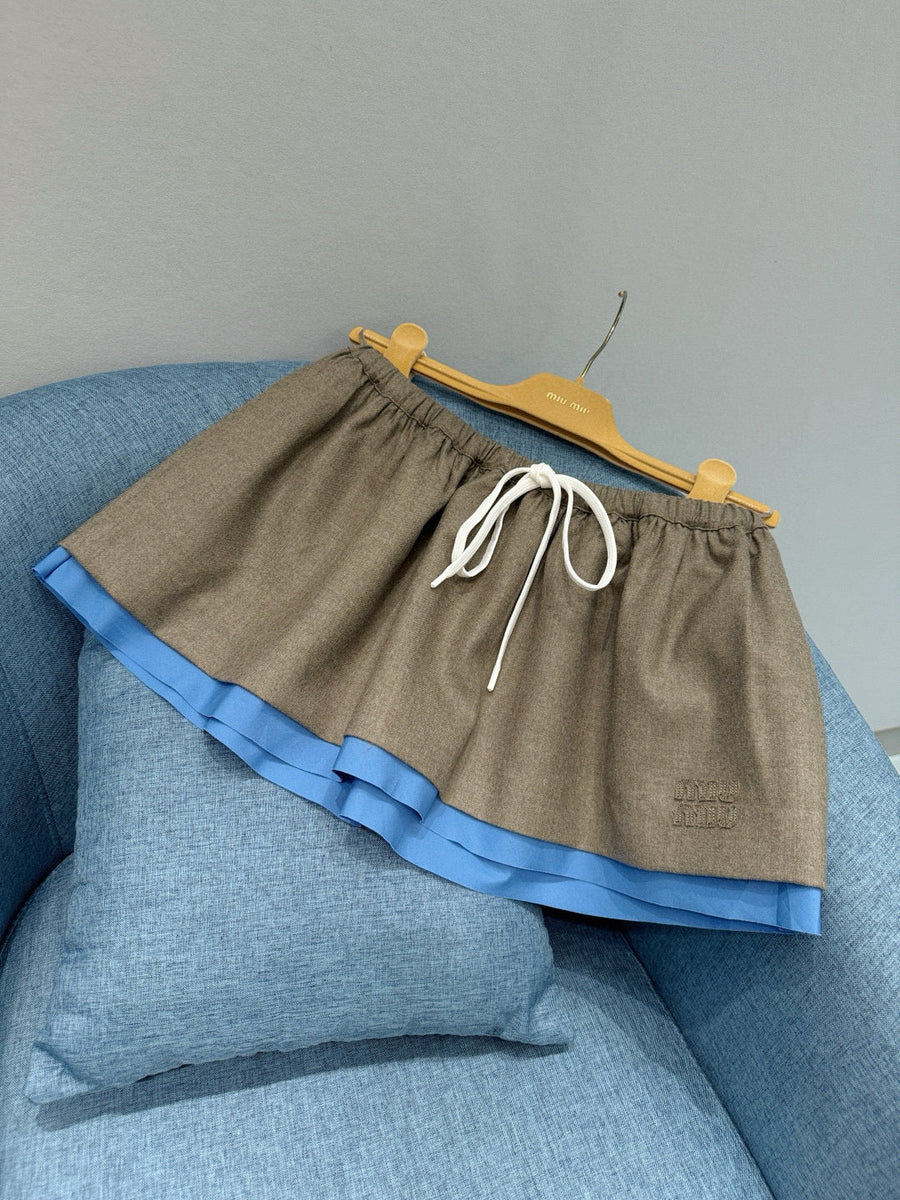 Skirts? Miu M Skirt Elegant Designer Casual Skirt