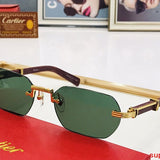 Lifestyle view of Cartier unisex sunglasses