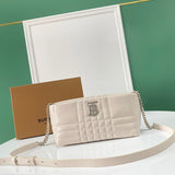 Sleek Faux Leather Handbag - Modern Structured Build | Women's Designer-Inspired Purse #1102 - side angle view (image 2) of designer-inspired handbag