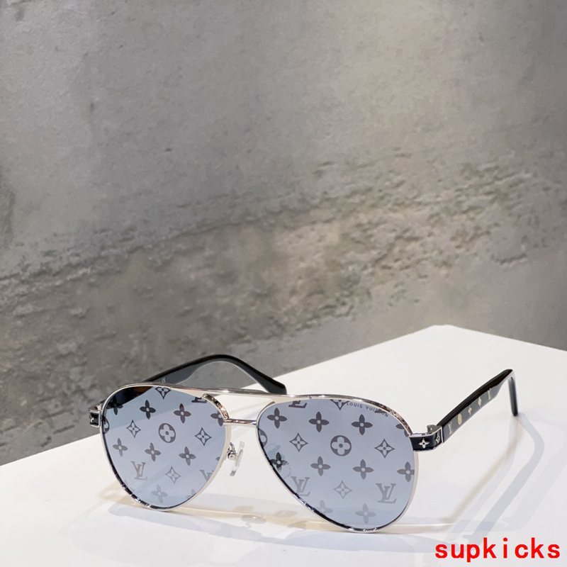Front view of Louis Vuitton unisex sunglasses