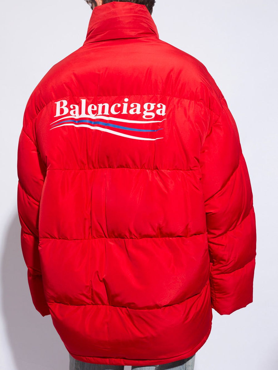 Balenciaga Jackets? BALENCIAGA Men's Technical Micro Faille Puffer Jacket Luxury Designer Outerwear Jacket