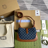 Front view of structured statement women's handbag – women's statement bag