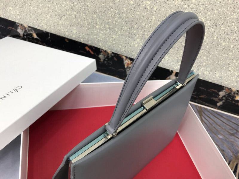 Back view of signature elevated women's handbag – women's luxury handbag