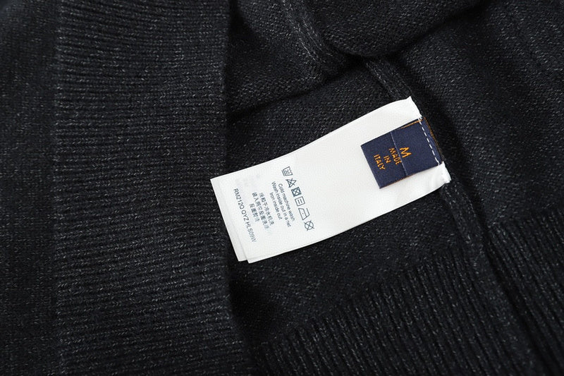 Back view of Louis Vuitton luxury clothing with relaxed-fit cut