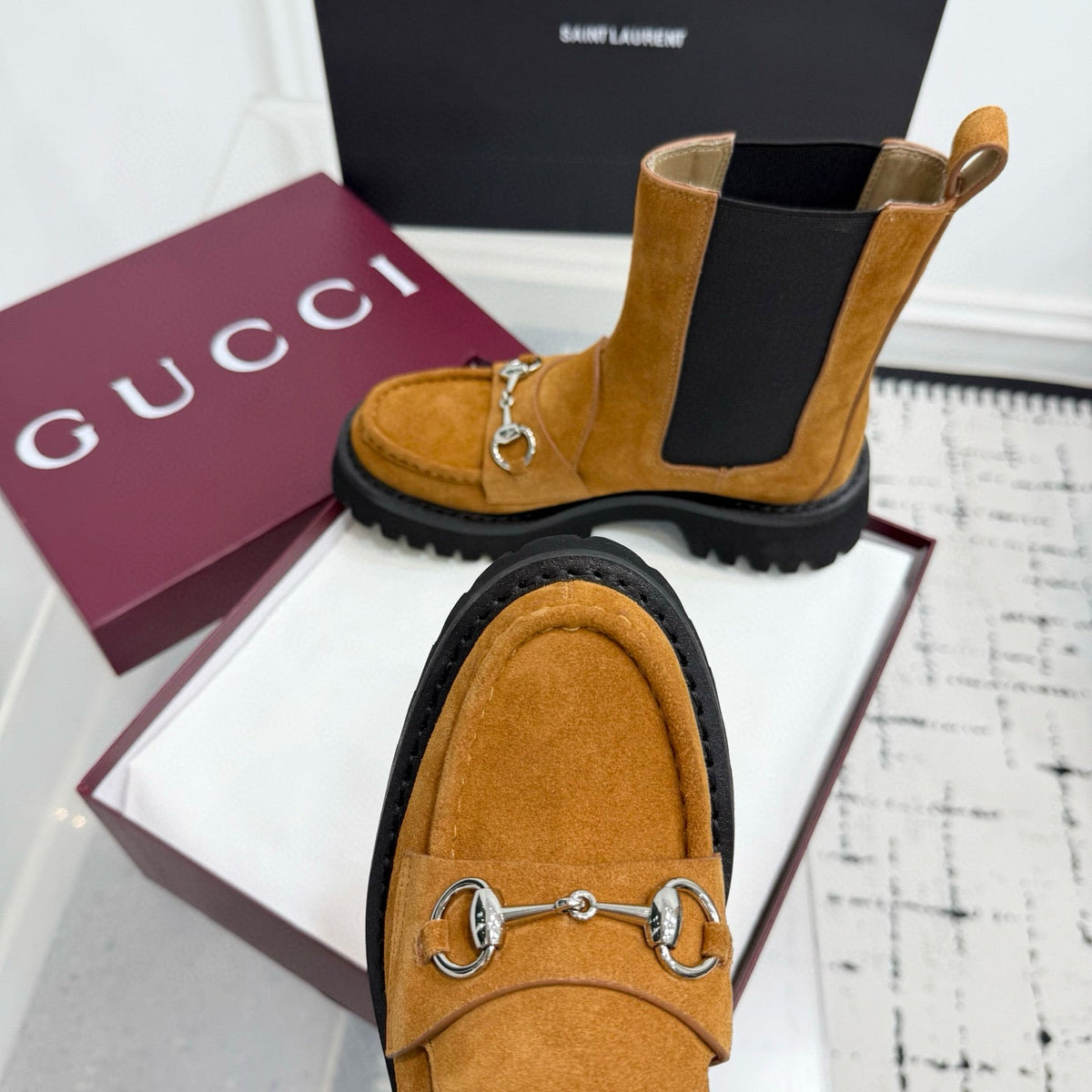 Gucci Shoes? Gucci Boots Premium Designer Casual Shoes