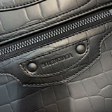 Statement Vegan Leather Handbag - Refined Silhouette | Women's Designer-Inspired Purse #682 - interior view (image 6) of designer-inspired handbag