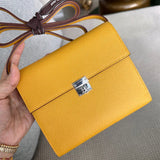  Classic handbag carried on shoulder
