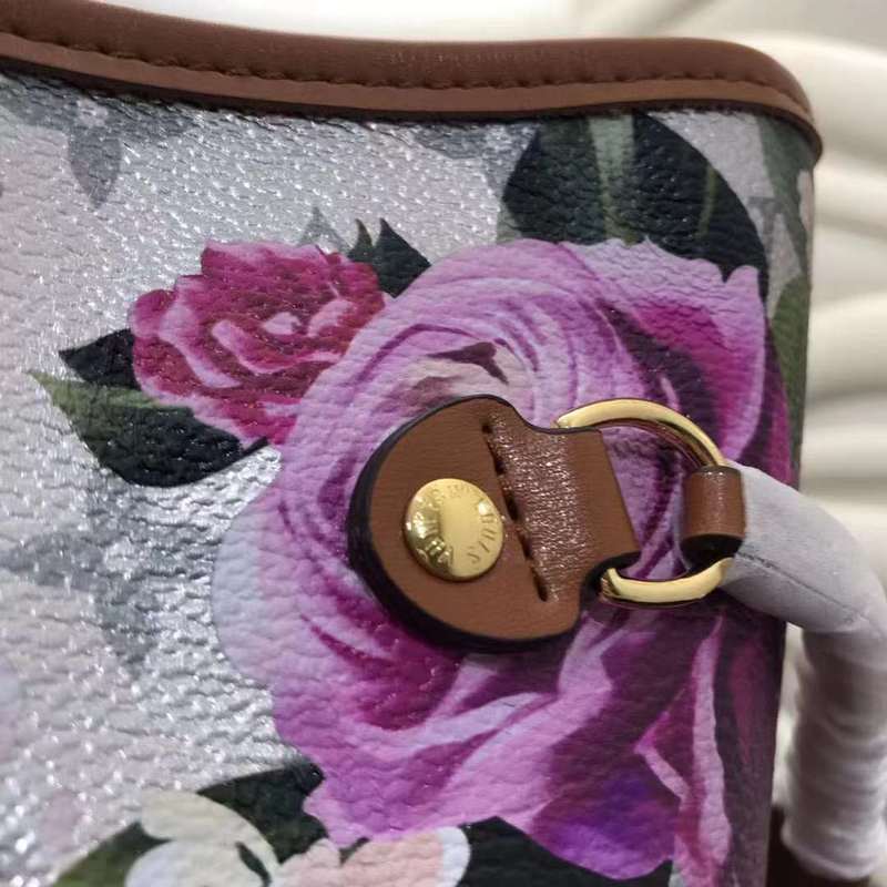 Back view of chic modern women's handbag – women's designer-style accessory