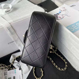 Zivas Charm Chic Craftsmanship Luxury Handbag (Refined Modern Silhouette) – Back View