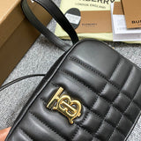 Sophisticated Faux Leather Handbag - Sleek Minimalist Lines | Women's Fashion Handbag #1106 - back view (image 4) of designer-inspired handbag