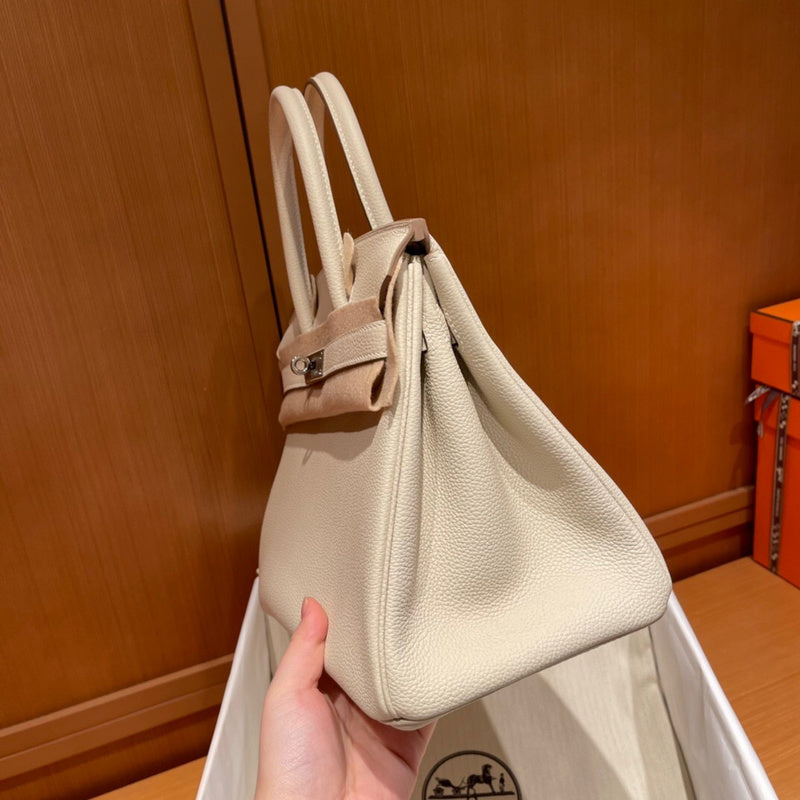 Close-up detail of curated bag design