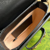 Front view of elevated statement women's handbag – women's luxury accessory