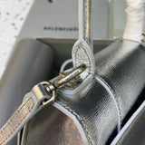 Classic Premium PU Leather Handbag - Understated Luxury Look | Women's Statement Accessory #548 - styled full view (image 7) of designer-inspired handbag