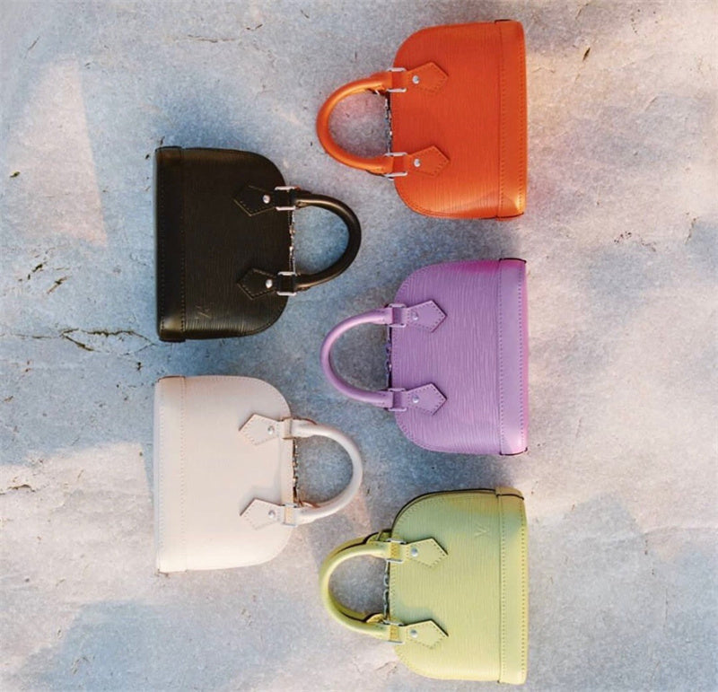  Refined top-handle bag front view 7