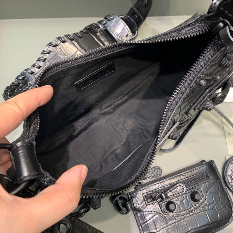 Elegant Premium PU Leather Handbag - Premium Craftsmanship Detailing | Women's Designer-Inspired Purse #381 - styled full view (image 7) of designer-inspired handbag