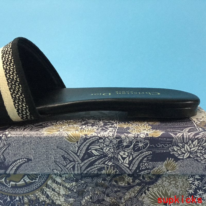 Dior Grey Slingback Heels - Front View