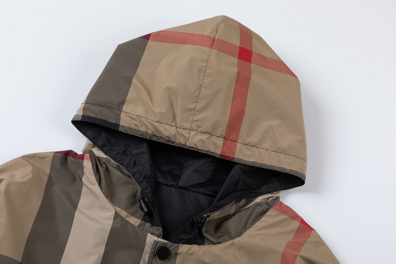 Close-up of Burberry designer clothing craftsmanship