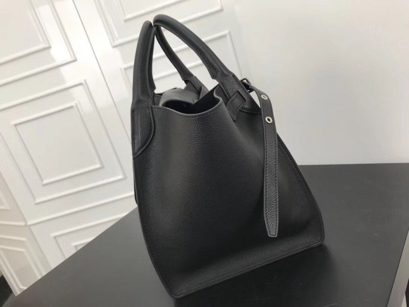 Interior view of modern statement women's handbag – women's designer-style accessory