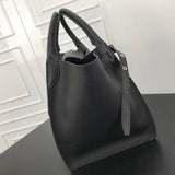 Interior view of modern statement women's handbag – women's designer-style accessory