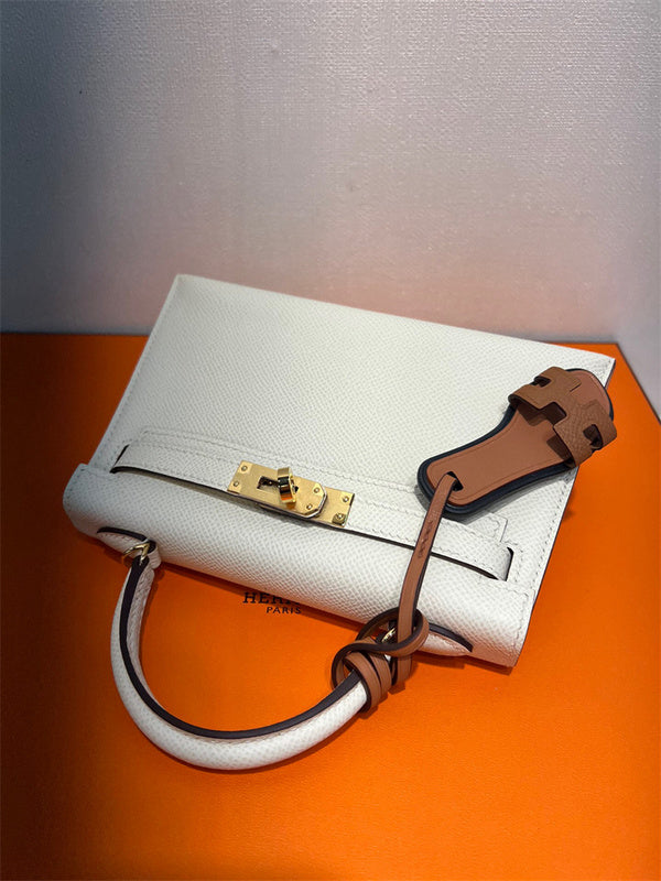 Close-up detail of tailored bag design