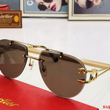 Lifestyle view of Cartier unisex sunglasses