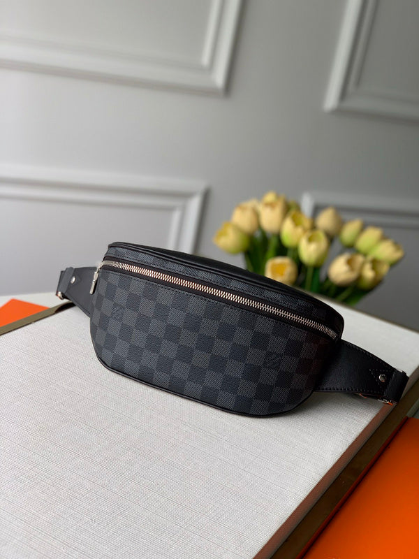 Front view of refined polished women's handbag – women's statement bag