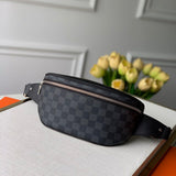Front view of refined polished women's handbag – women's statement bag