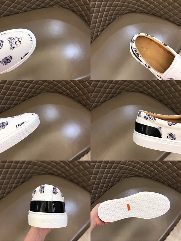 Hermes shoes Style 092 - side profile detail