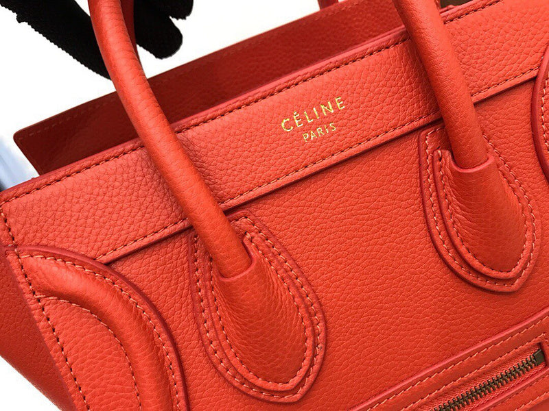 Top view of classic chic women's handbag – women's statement bag