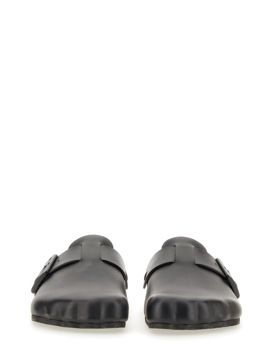 Balenciaga Shoes- BALENCIAGA Elegant Bovine Leather Slide Sandals for Women Comfortable Everyday Designer Shoes