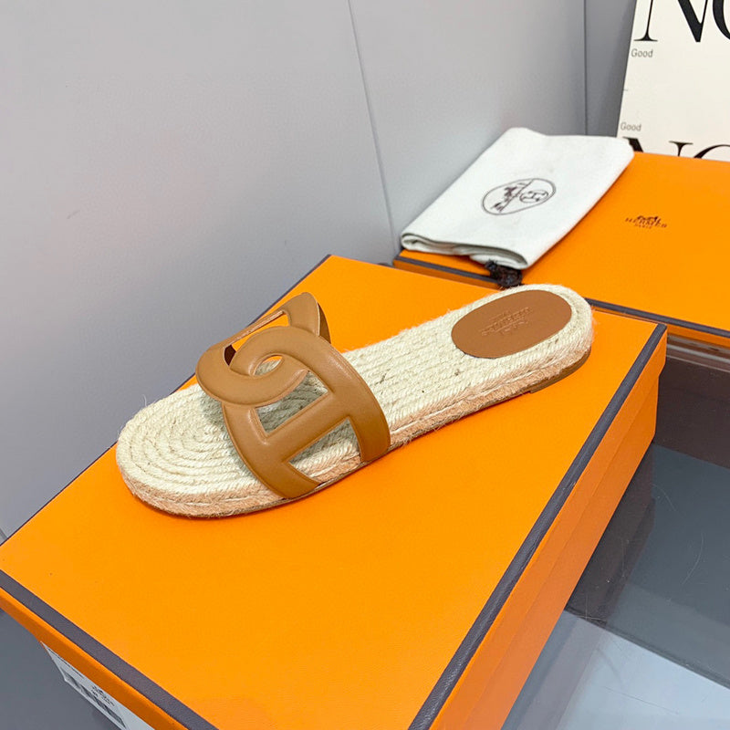 Hermes sandals Style 197 - back heel detail