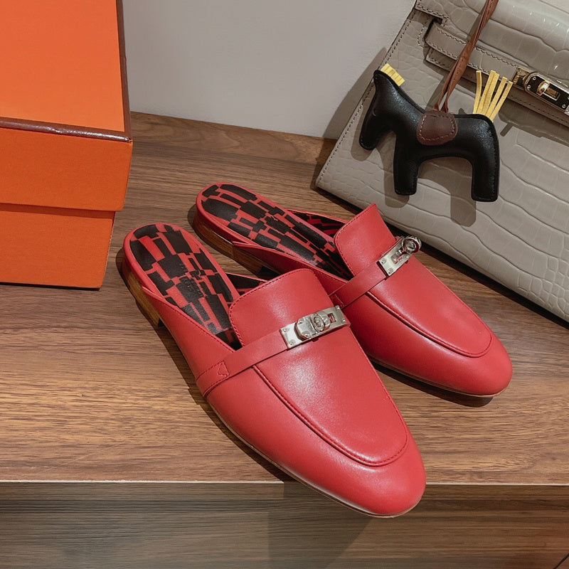 Hermes shoes Style 279 - front view, sleek modern silhouette